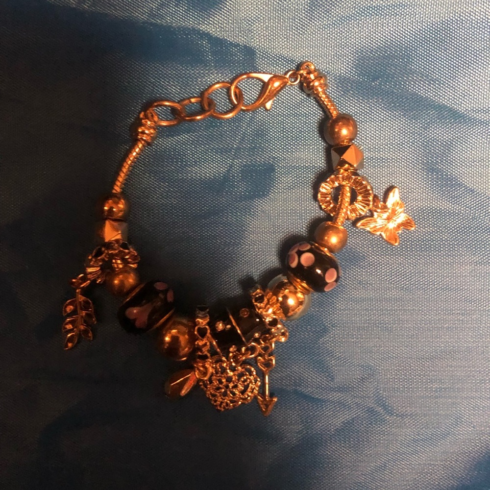 Costume Charm Bracelet- 532 $20 or $15 w/offer - Picture 1 of 2